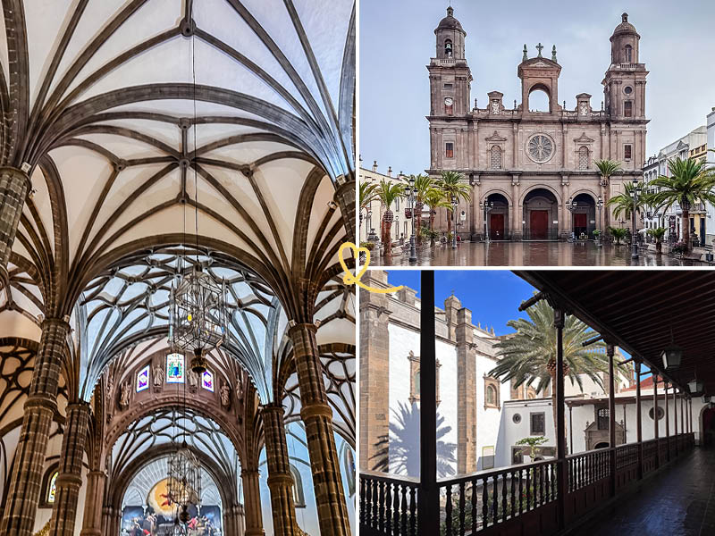 Bezoek de Santa Ana kathedraal in Las Palmas, Gran Canaria