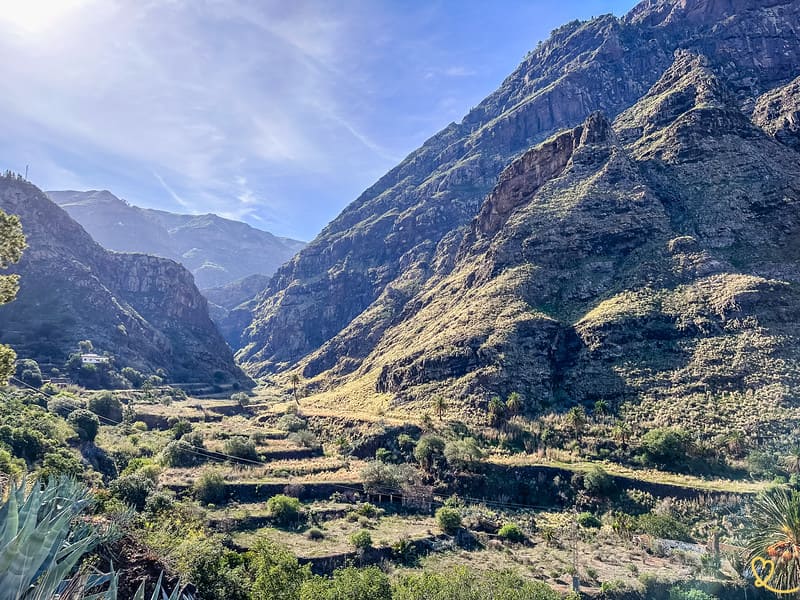 visita percorso vallee agaete gran canaria