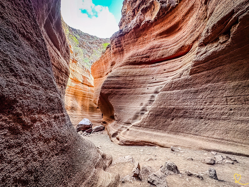 canyon barranco de las vacas Gran Canaria