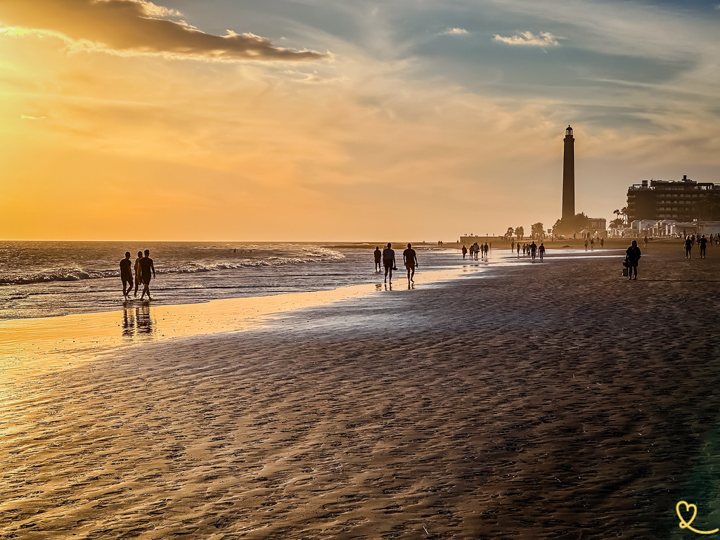 playa maspalomas strand gran canaria