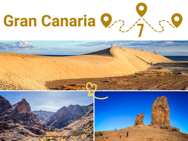 en vecka på Gran Canaria 7-dagars resplan