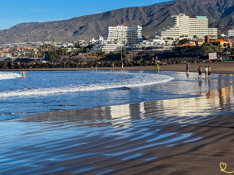 playa troya plage costa adeje tenerife