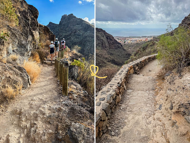Wanderung Barranco Infierno Costa Adeje