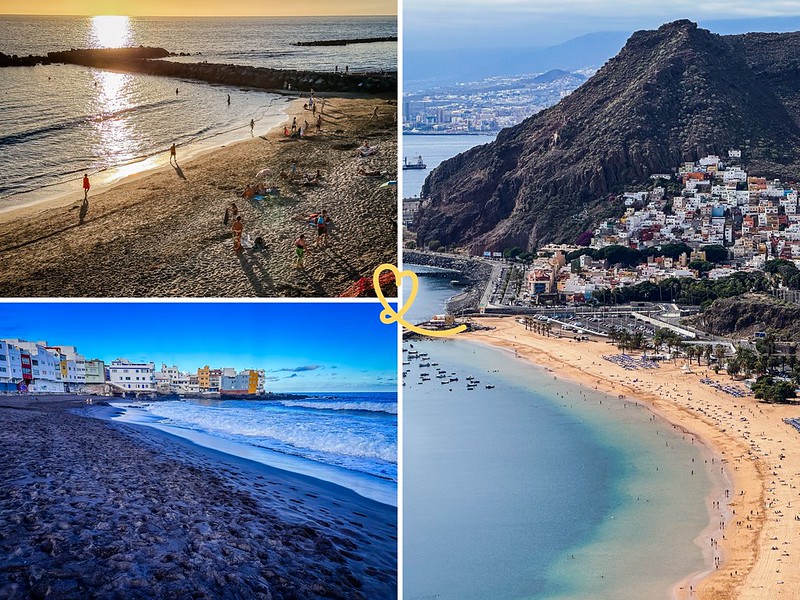 smukkeste strande Tenerife bedste