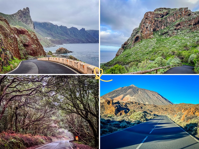 mooiste wegen schilderachtig Tenerife