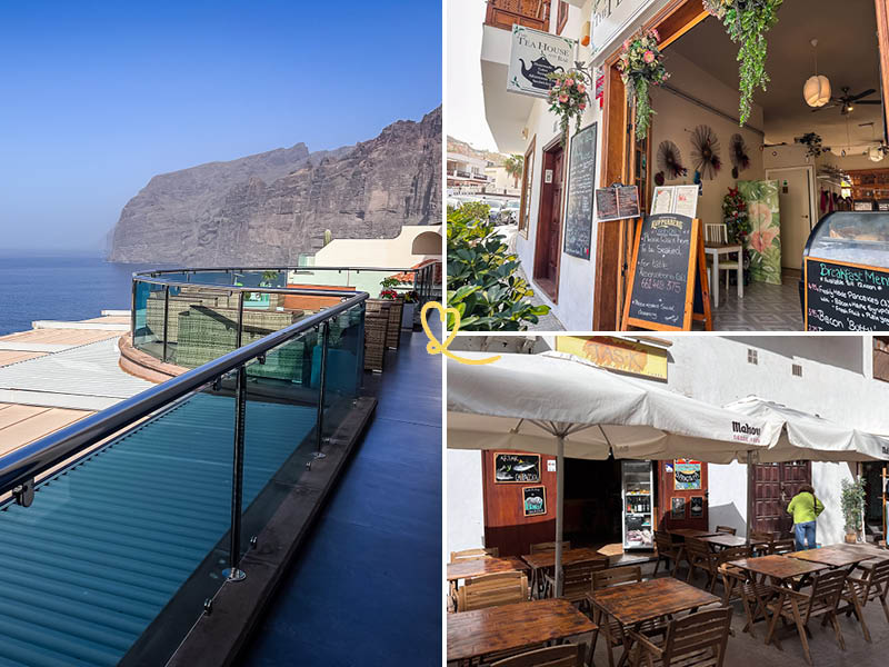 Bedste restauranter Los Gigantes Tenerife