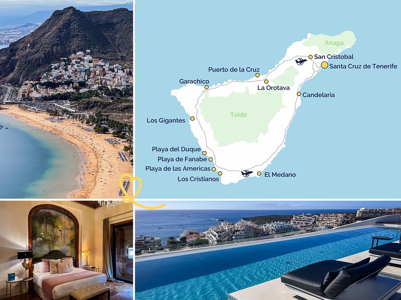 dónde alojarse Tenerife mejores destinos dónde ir