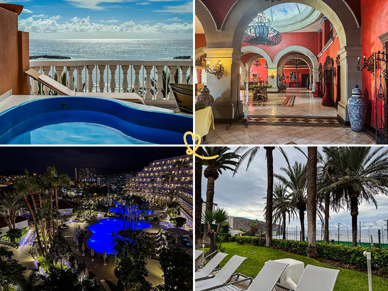 meilleurs hotels bord mer plage playa americas cristianos