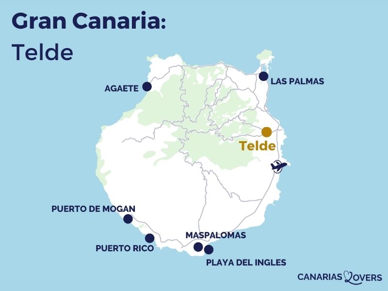 carte Telde Gran Canaria