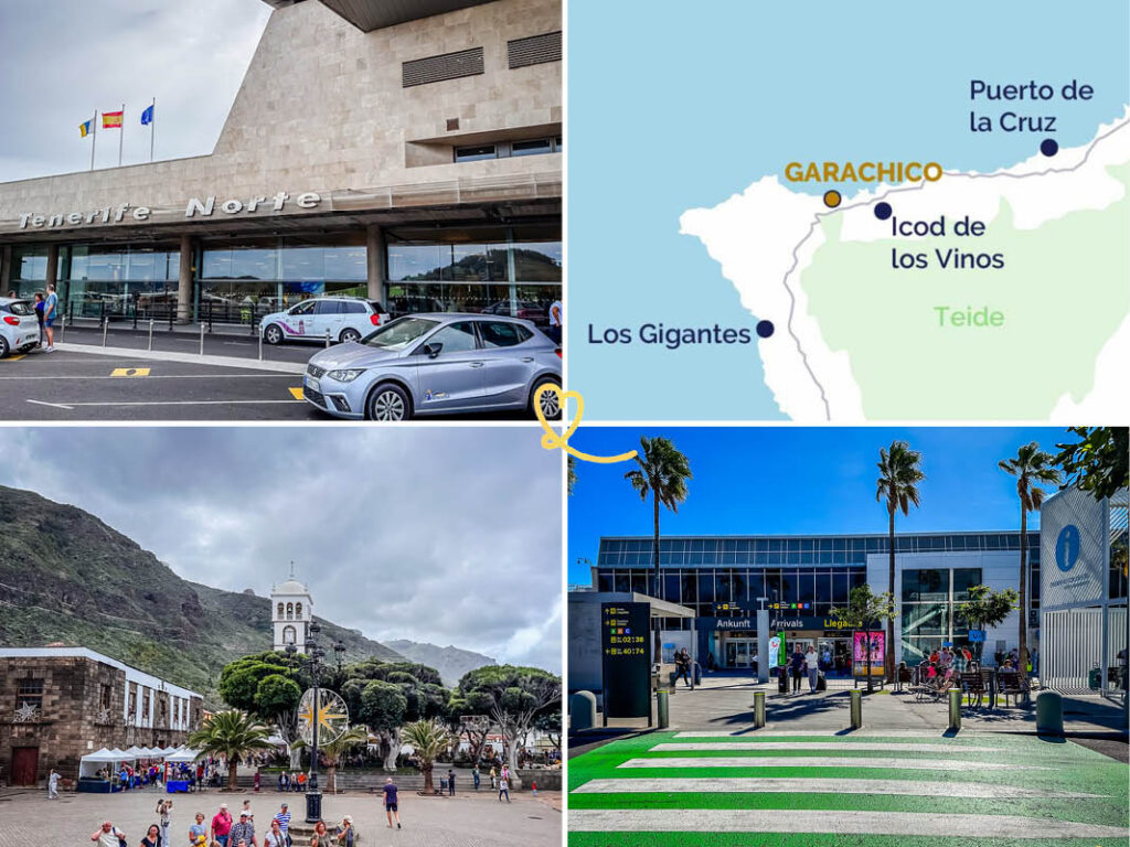 Al onze tips om naar Garachico (Tenerife) te komen: vluchten, veerboten, transfers en transportopties om uw bestemming te bereiken