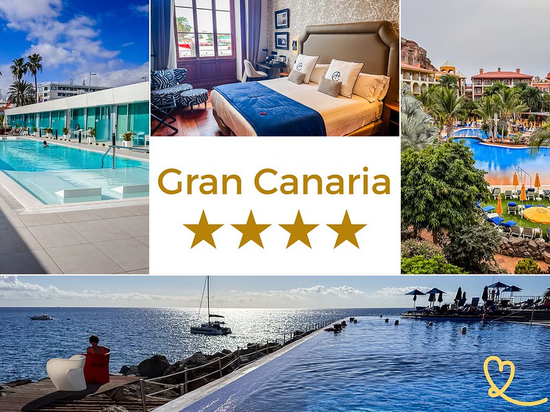 Os melhores hotéis de 4 estrelas na Gran Canaria