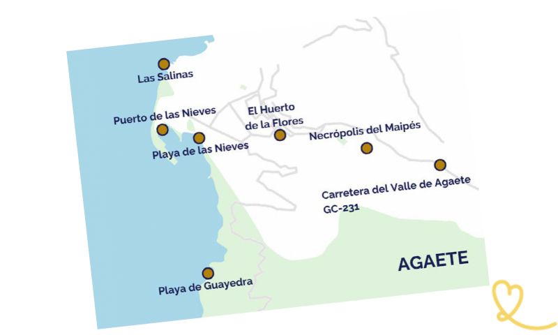 Mapa em formato eBook da Gran Canaria l